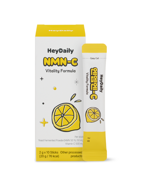 헤이데일리 NMN-<b>C</b> <b>천연</b> NMN <b>비타민C</b> 레몬맛 10포, 1개