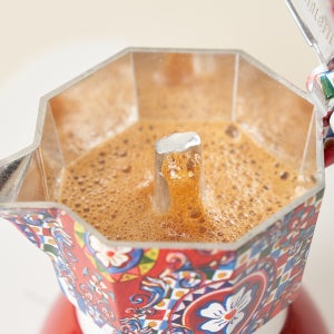 [비알레띠] 인덕션 모카포트 돌체앤가바나 시칠리안 4컵