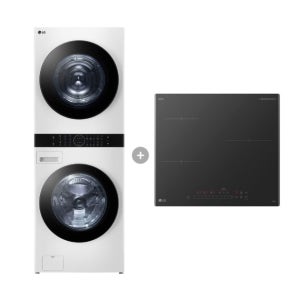 LG 트롬 오브제컬렉션 워시타워 + LG 디오스 인덕션 (W21WAM + BEI3ASB2OE)