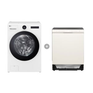 LG 트롬 오브제컬렉션 워시콤보 + LG 디오스 식기세척기 (FH25WA + DUE5BGL1E)