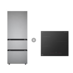 LG 디오스 오브제컬렉션 김치톡톡 + LG 디오스 인덕션 (Z330MPSF11 + BEI3ASB2OE)