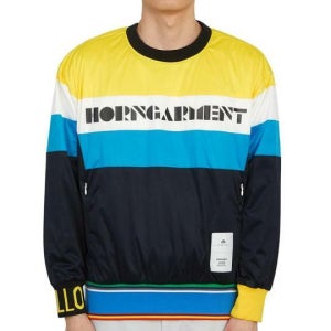 혼가먼트 골프웨어 남성 패딩 맨투맨 긴팔티셔츠 HCM 2C AC02 BLACK