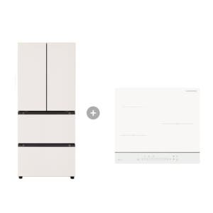 LG 디오스 오브제컬렉션 김치톡톡 + LG 디오스 인덕션 (Z408MEEF23 + BEI3QKHLOE)