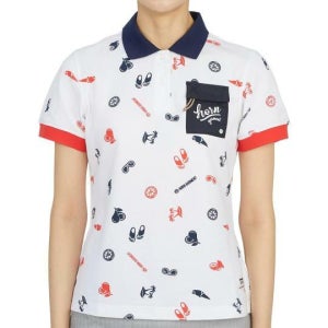 혼가먼트 골프웨어 여성 반팔티셔츠 HCW 2A AP03 WHITE