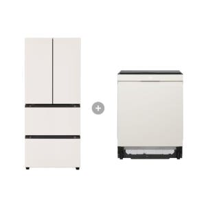 LG 디오스 오브제컬렉션 김치톡톡 + LG 디오스 식기세척기 (Z408MEEF23 + DUE6BGL1E)