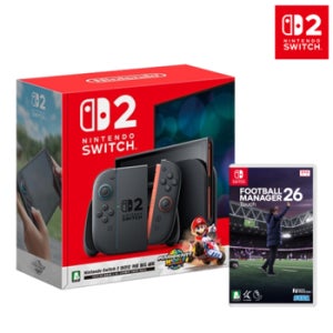 닌텐도 스위치2 마리오 카트 월드 세트+스위치 풋볼 매니저 26 터치
