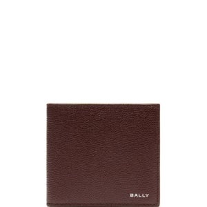 발리 로고 프린트 가죽 지갑 MLW04PVT619