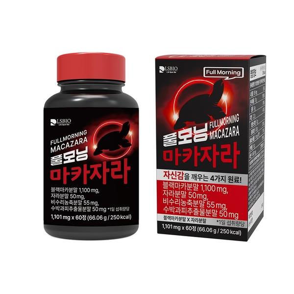 풀모닝 마카자라 60정, 1개