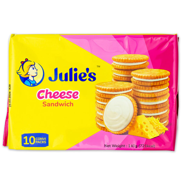 줄리스 치즈 샌드위치 크래커