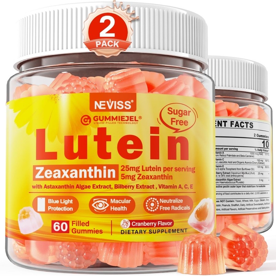 네비스 루테인 지아잔틴 빌베리 아스타잔틴 Lutein <b>Zeaxanthin</b> 구미 60정 2개