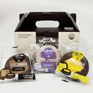 덜 달게 만든 전주 한옥 수제 미니 초코파이 10개입