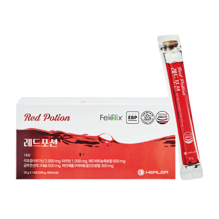 힐러 레드포션 20g x 14포, 3개