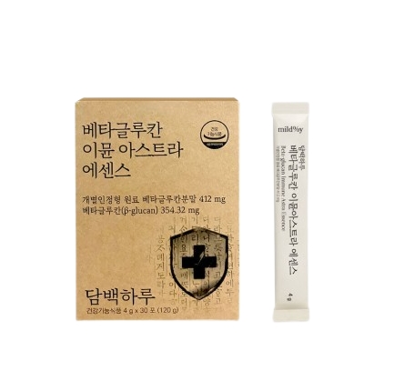 담백하루 베타글루칸 이뮨 아스트라 에센스 4g x 30포, 1개