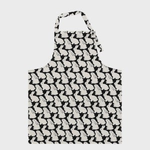 [키티버니포니] 리틀 블랙 버니즈 앞치마