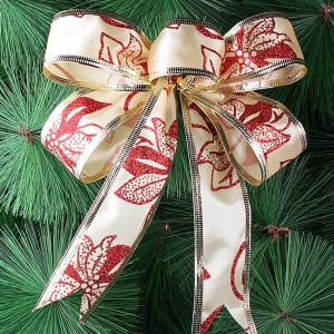 선물리본 크리스마스 파티 장식 트리리본 크리스마스장식