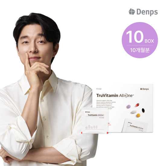 덴프스 트루바이타민 올인원 멀티비타민&amp;루테인&amp;밀크씨슬 10개월분 TV상품