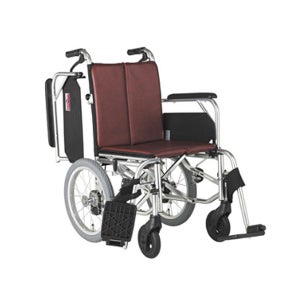 [대여상품]미키알루미늄휠체어 미라지7 16D(보호자형) 실내,실외사용가능 복지용구 급여대상품목