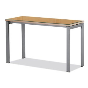 ED 망플비취 사이드책상 투명유리 재택근무 사무실가구 오피스