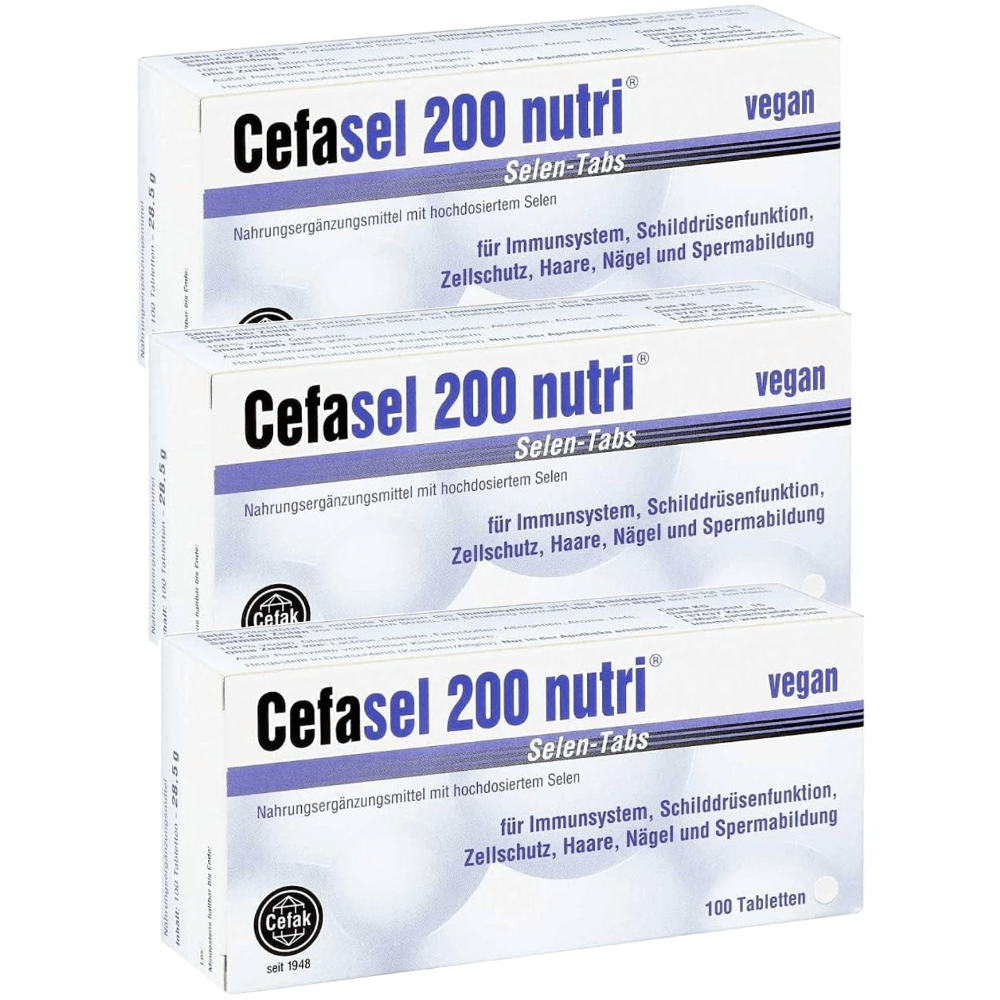 <b>세파셀</b> 200 뉴트리 셀렌 탭 100정 x 3박스