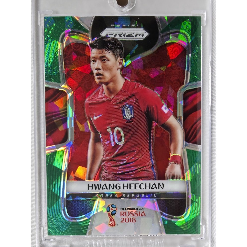 2018 PANINI PRIZM 파니니 프리즘 #189 황희찬 25장 대한민국 국가대표 러시아 월드컵 축구 스포츠 포토 카드 JOY  1개