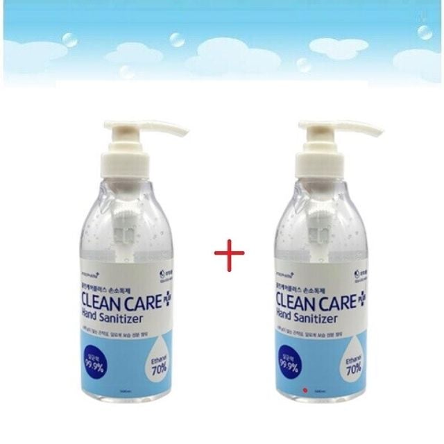 <b>클린케어</b>플러스 조달등록상품 손소독제1+1 500ml <b>gas</b>+92230da