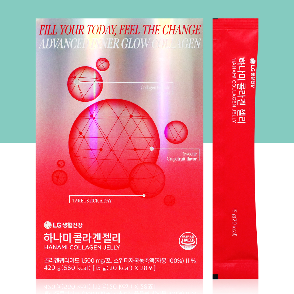 생활정원 하나미 콜라겐 젤리 28포, 1개