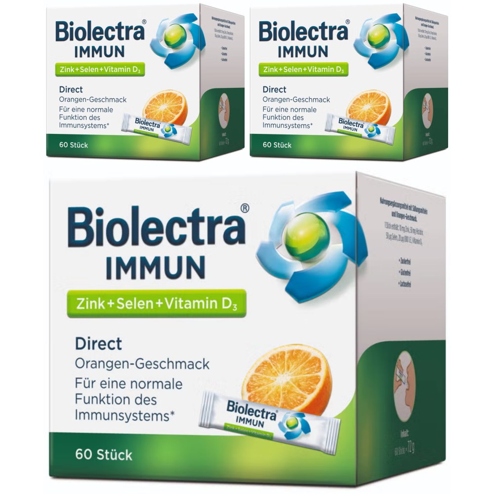바이오렉트라 이뮨 아연 셀레늄 비타민D 60포, 1개