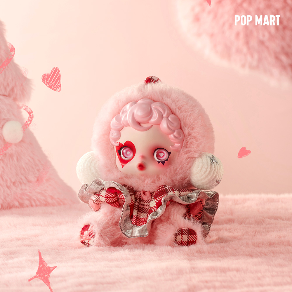 팝마트 스컬판다 겨울 교향곡 시리즈 인형 키링 랜덤피규어