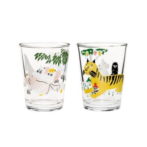 [롯데백화점] 이딸라 무민 글래스 텀블러 220ml 휴식시간 앤 가든파티 [2025 연간 기프트] LE1218523451
