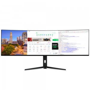 크로스오버 49DQHD9 IPS BLACK USB-C 듀얼QHD 슈퍼울트라와이드 무결점