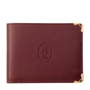 까르띠에 가죽 드 지갑 Leather Must de Bifold Wallet 000000000004600585