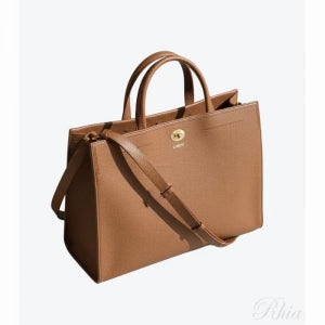 버버리 미디움 코츠월드 토트백 헤이즐 브라운 8111337 25FW 미디엄 토트 149677378