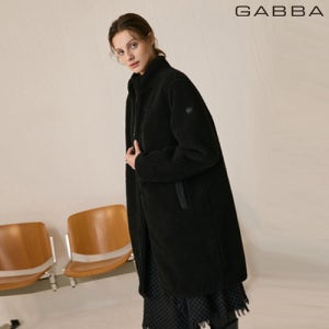 가바 25FW 여성 롱 리버시블 플리스 패딩재킷