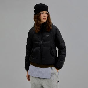 [뉴발란스] NBNPF4W942 / WOMEN 플라잉 경량 후드형 다운 (BLACK)