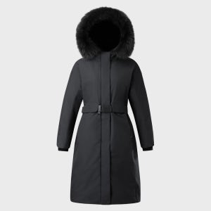 [코오롱스포츠] 여성 안타티카 롱다운 TVJDW25642BLK