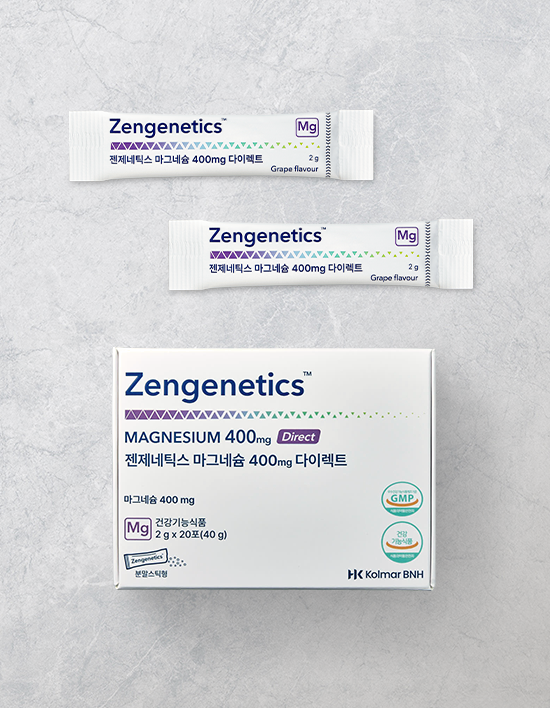 [젠제네틱스] 마그네슘 400mg 다이렉트 (20일분)