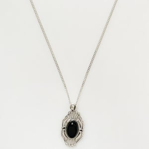 [어거스트하모니] Onyx Glamorous Necklace