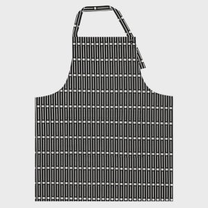 [키티버니포니] 밀러 리버스 블랙 앞치마