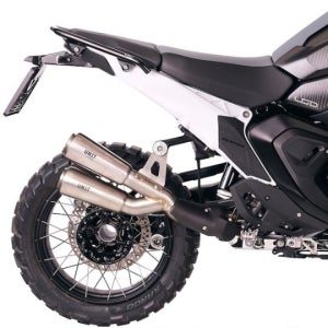 BMW 모토라드 R1300GS GSA 유닛개러지 GP 스타일 티타늄 듀얼 머플러 4023T+2xU150DX
