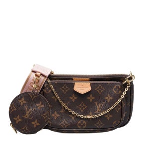 루이비통 [중고명품] 핑크 모노그램 멀티 포쉐트 악세수아 크로스백