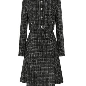 [롯데백화점] JJ지고트 트위드 재킷 플레어 원피스 GPBM0OP911 LE1220729926