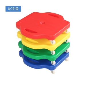 키더스 스쿠터 세트 (4개입) 썰매보드 바퀴썰매