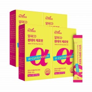 뉴트리너스 알파CD 원데이 제로컷 (3gx14포)x4박스