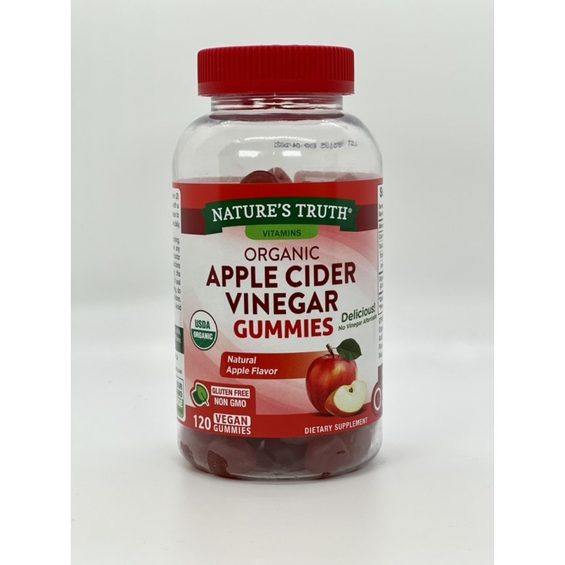 <b>네이처스트루</b> 유기농 사과식초(애플 사이다) 500mg 120정 (구미)  1개
