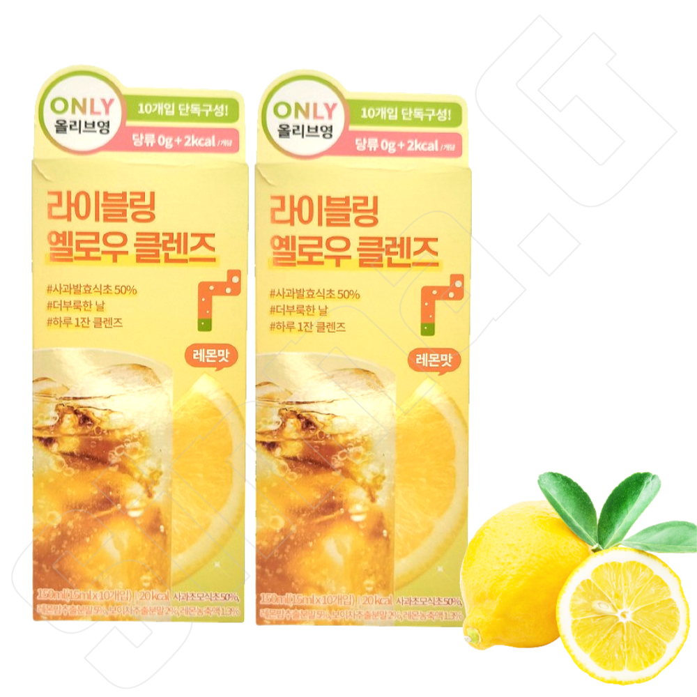 라이블링 <b>클렌즈</b> 20포 애사비 식초 애플사이다비니거 다이어트  03. <b>그린케어</b> 20포