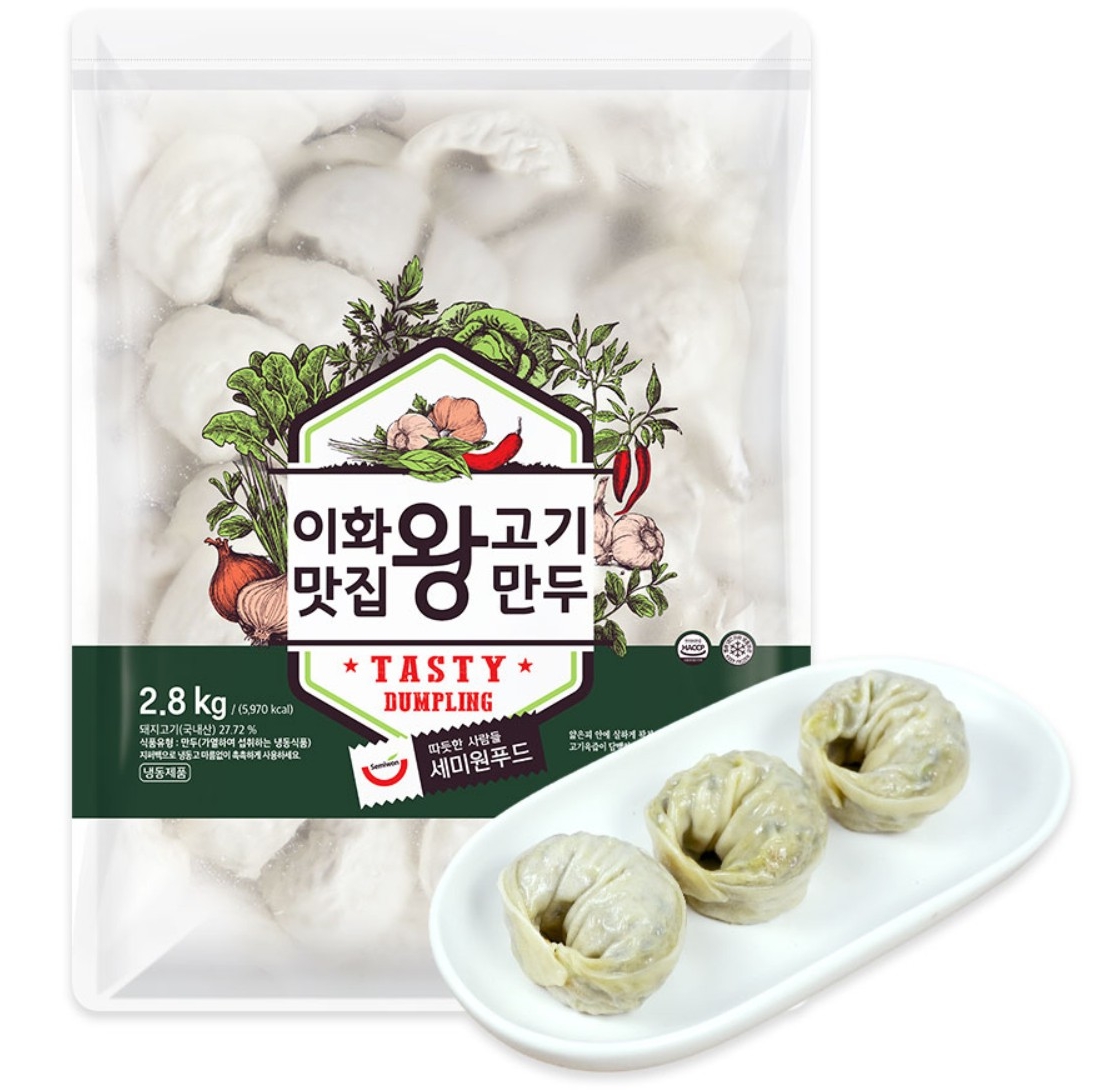 서원푸드 세미원 이화맛집 고기왕만두