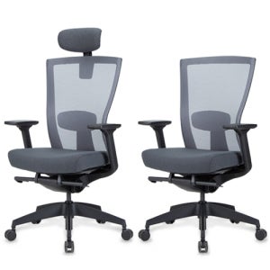 KAG 메쉬좌판의자 캡틴 프로 요추 PC방의자 학생용