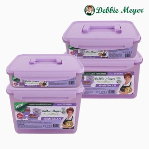 데비마이어 신선보관 숨쉬는 833 김치통 풀세트 4P (1.5L+3.7L+2.1L+5.1L)