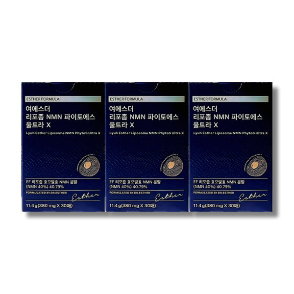 에스더포뮬러 여에스더 리포좀 NMN 울트라 X 30매 3박스