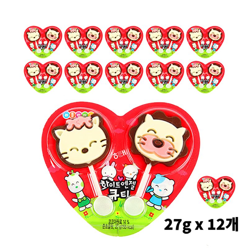 Haitai Confectionery White Angel Cutie 27g, 36 units